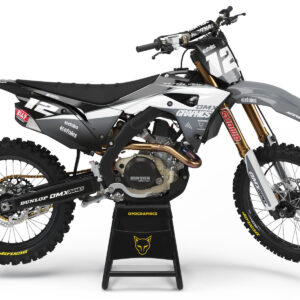 Kit déco motocross Honda - Vendetta - Gris