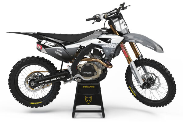 Kit déco motocross Honda - Vendetta - Gris