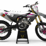 Kit déco motocross Husqvarna - Amaze - Rose
