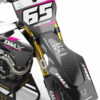 Kit déco motocross Husqvarna - Amaze - Rose 2