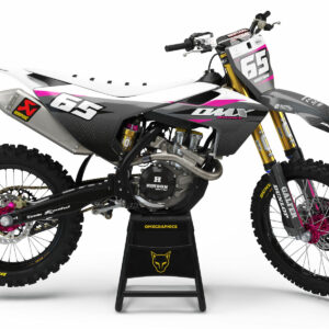 Kit déco motocross Husqvarna - Amaze - Rose