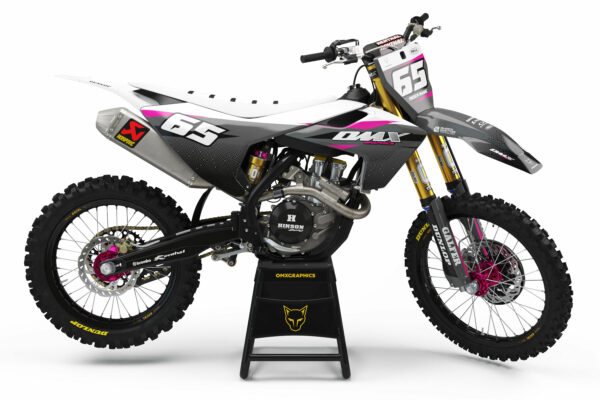 Kit déco motocross Husqvarna - Amaze - Rose