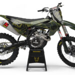 Kit déco motocross Husqvarna - Army - Camo