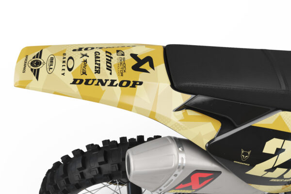 Kit déco motocross Husqvarna - Army - Sand 3