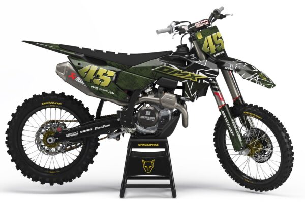 Kit déco motocross Husqvarna - Battalion