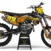 Kit déco motocross Husqvarna - Battalion - Orange