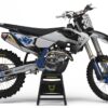 Kit déco motocross Husqvarna - Blast - Gris