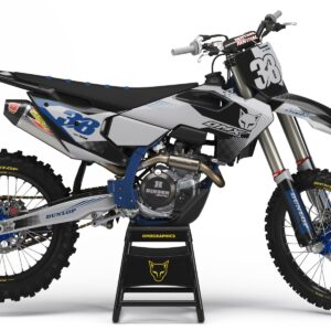 Kit déco motocross Husqvarna - Blast - Gris