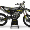 Kit déco motocross Husqvarna - Carbon