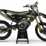 Kit déco motocross Husqvarna - Carbon