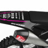 Kit déco motocross Husqvarna - Carbon - Noir Rose 3