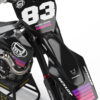 Kit déco motocross Husqvarna - Charge - Noir 2