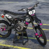 Kit déco motocross Husqvarna - Charge - Noir Promo