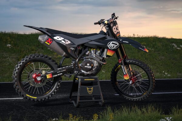Kit déco motocross Husqvarna - Charge Promo