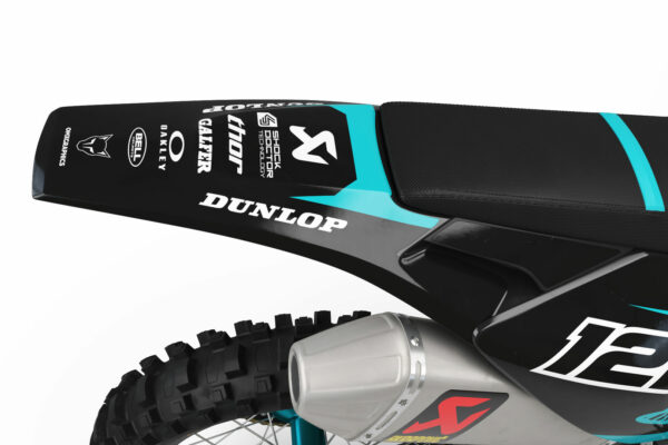 Kit déco motocross Husqvarna - Chimera - Bleu 3