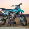 Kit déco motocross Husqvarna - Chimera - Bleu Promo
