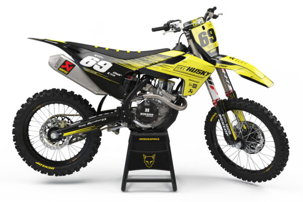 Kit déco motocross Husqvarna - Comet