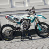 Kit déco motocross Husqvarna - Creed - Teal Promo
