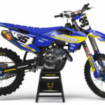 Kit déco motocross Husqvarna - Dagger - Bleu