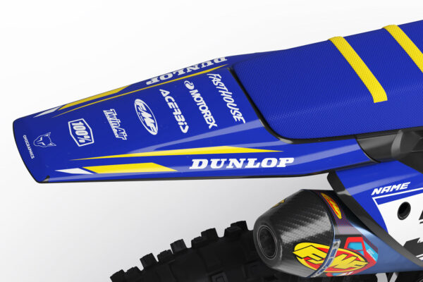 Kit déco motocross Husqvarna - Dagger - Bleu 3