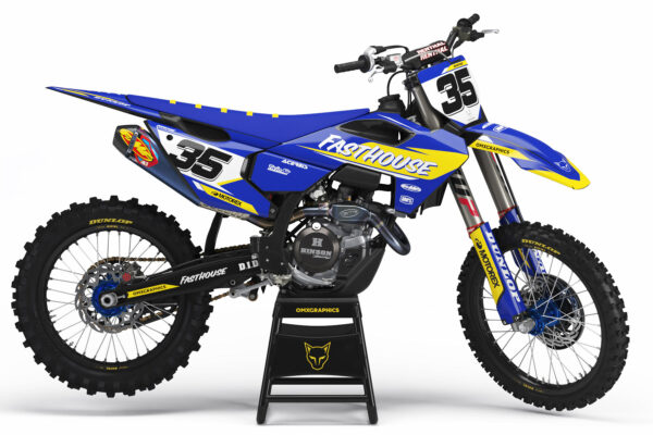 Kit déco motocross Husqvarna - Dagger - Bleu