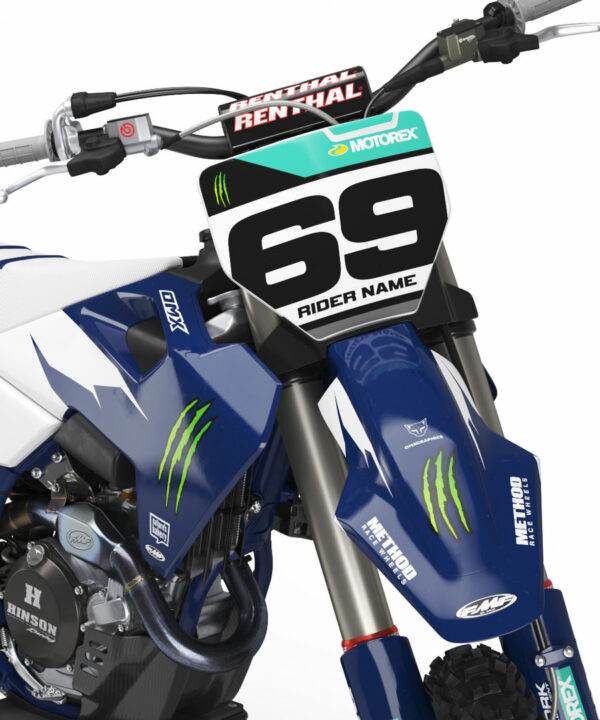 Kit déco motocross Husqvarna - Energy - Bleu 2
