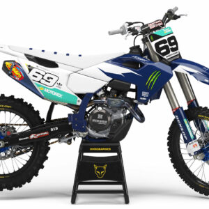 Kit déco motocross Husqvarna - Energy - Bleu