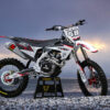 Kit déco motocross Husqvarna - Enigma - Blanc Rouge Promo