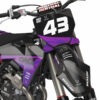 Kit déco motocross Husqvarna - Frost - Violet 2