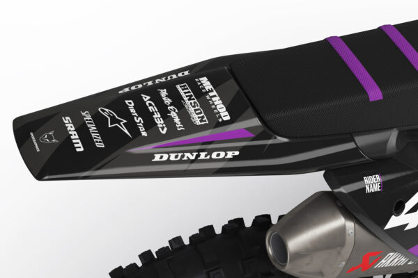Kit déco motocross Husqvarna - Frost - Violet 3