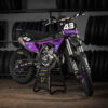 Kit déco motocross Husqvarna - Frost - Violet Promo