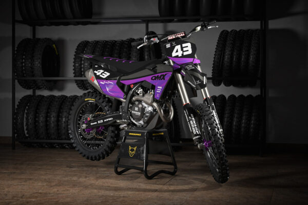 Kit déco motocross Husqvarna - Frost - Violet Promo