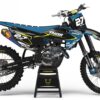 Kit déco motocross Husqvarna - Fury Bleu
