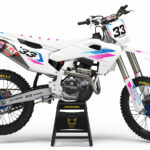 Kit déco motocross Husqvarna - Glitch
