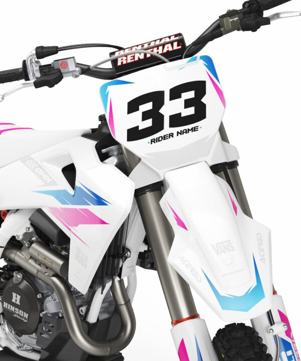 Kit déco motocross Husqvarna - Glitch 2