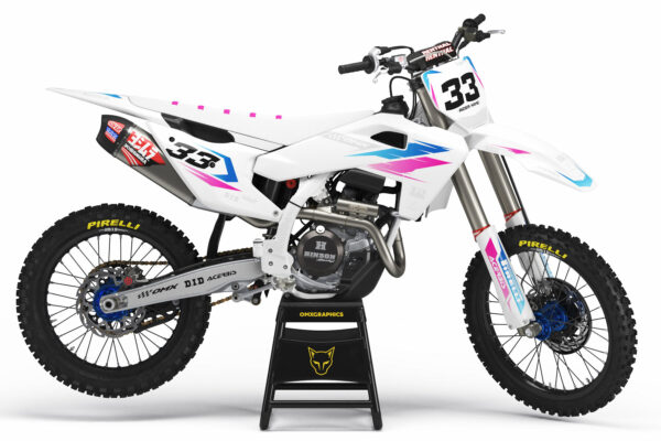 Kit déco motocross Husqvarna - Glitch