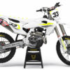 Kit déco motocross Husqvarna - Glitch - Jaune