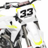 Kit déco motocross Husqvarna - Glitch - Jaune 2