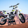 Kit déco motocross Husqvarna - Glitch - Jaune Promo