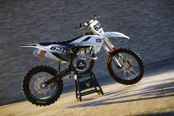 Kit déco motocross Husqvarna - Hangout - Gris Promo