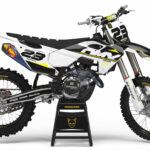 Kit déco motocross Husqvarna - Holeshot - Blanc