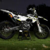 Kit déco motocross Husqvarna - Holeshot - Blanc Promo