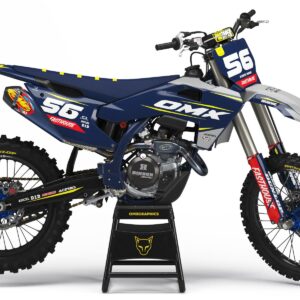 Kit déco motocross Husqvarna - Instinct - Bleu