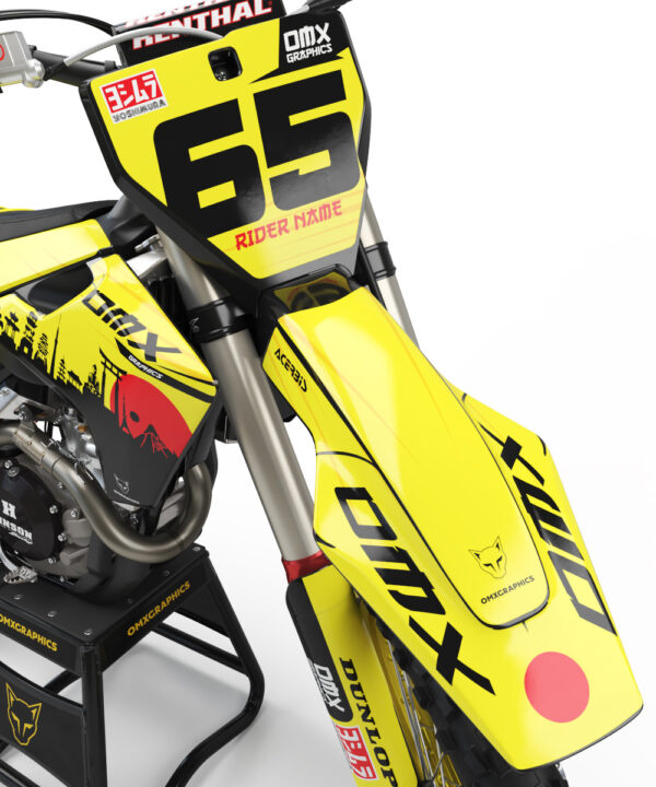 Kit déco motocross Husqvarna - Japan 2