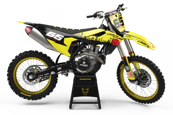 Kit déco motocross Husqvarna - Japan