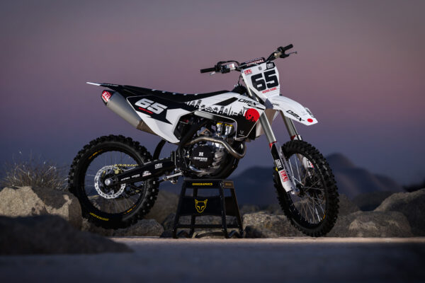 Kit déco motocross Husqvarna - Japan - Blanc Promo