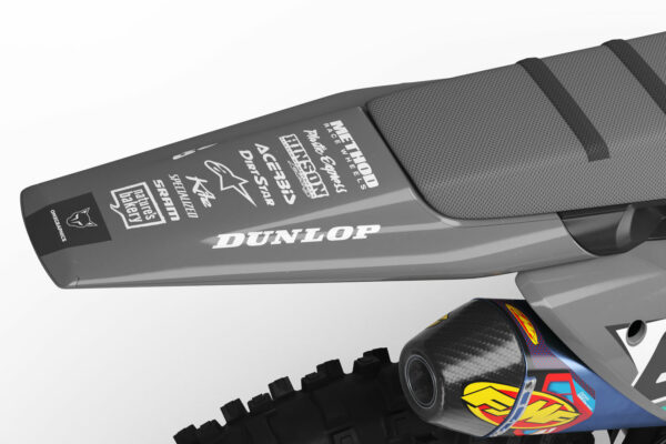 Kit déco motocross Husqvarna - Monster - Gris 3