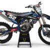 Kit déco motocross Husqvarna - Ominous - Bleu