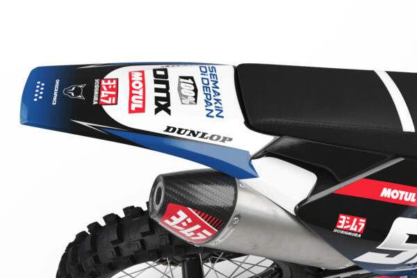 Kit déco motocross Husqvarna - Ominous - Bleu 3
