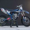 Kit déco motocross Husqvarna - Ominous - Bleu Promo